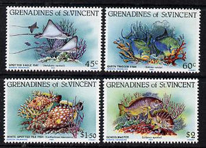 St Vincent - Grenadines 1984 Reef Fishes set of 4 unmounted mint, SG 287-90