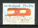 Netherlands 1976 Caravan 75c + 25c from Child Welfare (Paintings) set, SG 1262 unmounted mint*