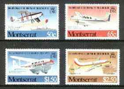 Montserrat 1981 50th Anniversary of Airmail Service set of 4 unmounted mint, SG 519-22