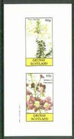 Grunay 1982 Flowers #10 (Erica & Odorata) imperf set of 2 (40p & 60p) unmounted mint