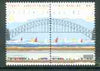 Australia 1992 Opening of Sydney Harbour Tunnel se-tenant pair unmounted mint, SG 1375a