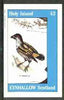 Eynhallow 1982 Birds #23 (Javanicus) imperf deluxe sheet (£2 value) unmounted mint