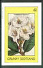 Grunay 1982 Flowers #13 (Rhododendrum) imperf deluxe sheet (£2value) unmounted mint