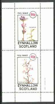 Eynhallow 1982 Flowers #26 (Campanula & Stylidium) perf set of 2 values unmounted mint