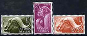 Rio Muni 1962 Stamp Day set of 3 unmounted mint, SG 32-34*