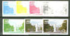 Iso - Sweden 1977 Silver Jubilee (London Scenes) 150 value (Cenotaph) set of 7 imperf progressive colour proofs comprising the 4 individual colours plus 2, 3 and all 4-colour composites unmounted mint
