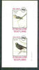 Eynhallow 1982 Birds #24 (Whiskered Fantail & Spectacle Bird) imperf set of 2 values unmounted mint