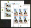 New Zealand 1970 Health - Football & Netball set of 2 m/sheets unmounted mint SG MS 942