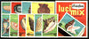 Match Box Labels -,Complete set of 10 + 1 Shells (Licimix produced in 1966)
