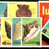 Match Box Labels -,Complete set of 10 + 1 Shells (Licimix produced in 1966)