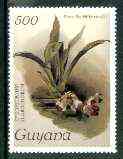 Guyana 1985-89 Orchids Series 2 plate 86 (Sanders' Reichenbachia) 500c unmounted mint, SG 2180*
