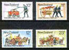 New Zealand 1977 Fire Fighting Appliances set of 4 unmounted mint, SG 1156-59*