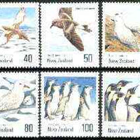 New Zealand 1990 Antarctic Birds set of 6 unmounted mint, SG 1573-78*