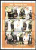 Guinea - Conakry 1998 Princess Diana #1 perf sheetlet containing 9 values (various portraits) cto used