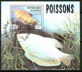 Benin 1999 Fish m/sheet fine cto used