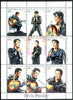 Senegal 1998 Elvis Presley perf sheetlet containing set of 9 values unmounted mint