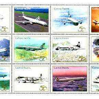Cinderella - 1996 set of 12 aircraft specially produced for 50th Anniversary of Cathay Pacific unmounted mint
