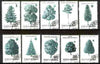 Rumania 1994 Trees complete set of 10 very fine cds used, SG 5615-24, Mi 4982-91*