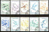 Rumania 1991 Water Birds set of 10 fine cds used, SG 5323-32, Mi 4642-51*