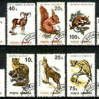 Rumania 1993 Mammals set of 10 very fine cds used, SG 5533-42, Mi 4901-10*