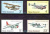 New Zealand 1974 History of NZ Airmail Transport set of 4 unmounted mint, SG 1050-53
