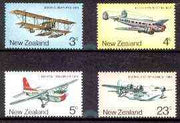 New Zealand 1974 History of NZ Airmail Transport set of 4 unmounted mint, SG 1050-53