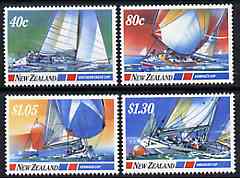 New Zealand 1987 Yachting Events set of 4 unmounted mint, SG 1417-20