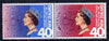 New Zealand 1988 Centenary of NZ Royal Philatelic Society se-tenant pair unmounted mint, SG 1448a