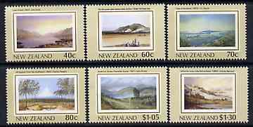 New Zealand 1988 NZ Heritage - 1st issue - The Land perf set of 6 unmounted mint, SG 1484-9