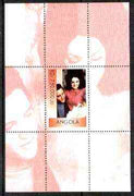 Angola 1999 Elvis Presley perf souvenir sheet unmounted mint