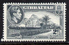 Gibraltar 1938-51 KG6 2d grey P13 watermark sideways unmounted mint SG124b