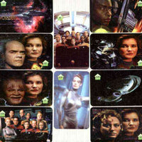 Telephone Card - Star Trek - Voyager set of 10 phone cards (£1, 3 x £2, 2 x £5, £10, £15 & 2 x £20)
