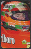 Telephone Card - Eddie Irvine £1 phone card (close up in cockpit) Limited Edition of just 500 cards