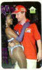 Telephone Card - Eddie Irvine £2 phone card (Eddie with model girl) Limited Edition of just 500 cards