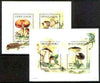 Madagascar 1998 Mushrooms,set of 2 m/sheets each containing 2 values unmounted mint