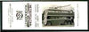 Match Box Labels -,Bryant & May bookmatch proof #1 showing black & white photo of Trolley Bus, produced around 1939 for Metro-Cammell-Weymann (very slight yellowing)