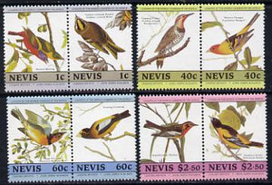 Nevis 1985 John Audubon Birds #2 (Leaders of the World) set of 8 unmounted mint SG 285-92