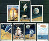 Guinea - Conakry 1969 First Man on the Moon set of 7 unmounted mint (English Text) SG 700-706, Mi 542-48(II)