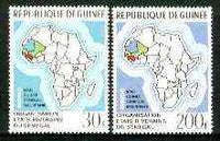 Guinea - Conakry 1970 River Riparian States set of 2 unmounted mint, SG 717-18, Mi 559-60*