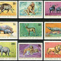 Guinea - Conakry 1968 African Fauna set of 9 unmounted mint, SG 658-66, Mi 495-503*