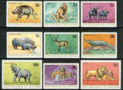 Guinea - Conakry 1968 African Fauna set of 9 unmounted mint, SG 658-66, Mi 495-503*