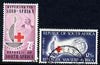 South Africa 1963 Centenary of Red Cross set of 2 fine used SG 225-6
