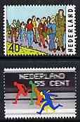 Netherlands 1976 Sport & Recreation Anniversaries set of 2 unmounted mint SG 1248-9