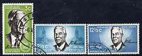 South Africa 1966 Verwoerd Commemoration set of 3 fine used SG 266-8