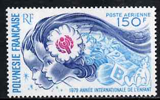 French Polynesia 1979 International Year of the Child 150f fine mint SG 300