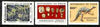 Niger Republic 1976 Archaeology set of three IMPERF unmounted mint as SG 654-56