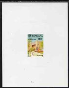 Senegal 1984 S.O.S Children's Village de-luxe die proof of 260f on sunken card as SG 785