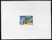 Senegal 1984 S.O.S Children's Village de-luxe die proof of 90f on sunken card as SG 782