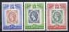 St Lucia 1960 Stamp Centenary set of 3 unmounted mint SG 191-3*