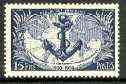 France 1951 Formation of Colonial Troops (Anchor & Map) unmounted mint, SG 1111